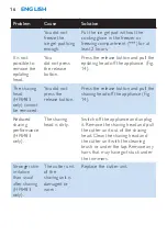 Предварительный просмотр 16 страницы Philips HP6481 User Manual