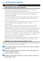 Предварительный просмотр 96 страницы Philips HP6481 User Manual