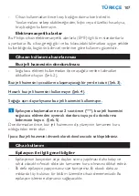 Preview for 107 page of Philips HP6481 User Manual