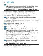 Preview for 30 page of Philips HP6482/00 Manual