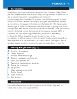 Preview for 45 page of Philips HP6482/00 Manual