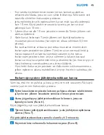 Preview for 45 page of Philips HP6483/00 User Manual