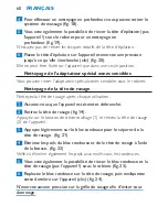 Preview for 60 page of Philips HP6483/00 User Manual
