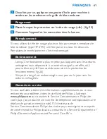 Preview for 61 page of Philips HP6483/00 User Manual