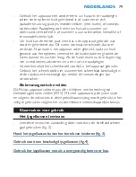 Preview for 79 page of Philips HP6483/00 User Manual