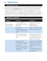 Preview for 86 page of Philips HP6483/00 User Manual