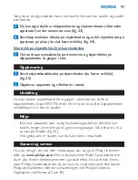 Preview for 97 page of Philips HP6483/00 User Manual