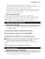 Preview for 103 page of Philips HP6483/00 User Manual