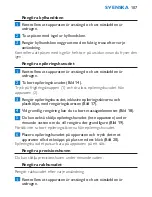 Preview for 107 page of Philips HP6483/00 User Manual