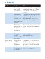 Preview for 14 page of Philips HP6502/10 User Manual