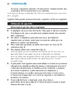 Preview for 82 page of Philips HP6502/10 User Manual