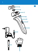 Предварительный просмотр 3 страницы Philips HP6511 Manual