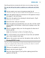 Preview for 11 page of Philips HP6513 User Manual