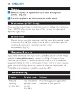 Preview for 14 page of Philips HP6513 User Manual