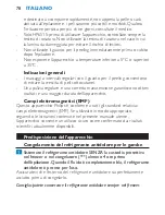 Preview for 78 page of Philips HP6513 User Manual