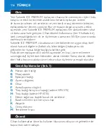 Preview for 116 page of Philips HP6513 User Manual