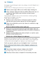 Preview for 120 page of Philips HP6513 User Manual