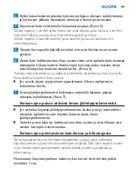 Preview for 49 page of Philips HP6515 User Manual