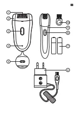 Preview for 3 page of Philips HP6541 Manual