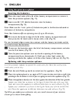 Preview for 10 page of Philips HP6541 Manual