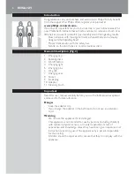 Preview for 6 page of Philips HP6565 User Manual