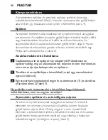 Preview for 46 page of Philips HP6575 User Manual