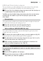 Preview for 9 page of Philips HP8180 Manual