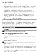 Preview for 72 page of Philips HP8190/00 Manual