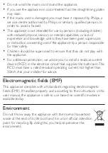 Preview for 4 page of Philips HP8297/00 User Manual