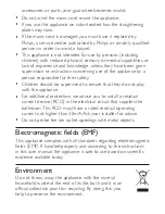 Preview for 4 page of Philips HP8309 User Manual