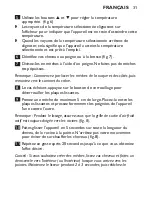 Предварительный просмотр 31 страницы Philips HP8360/00 User Manual