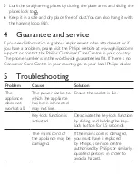 Preview for 8 page of Philips HP8362 User Manual