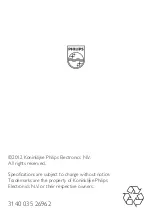 Preview for 9 page of Philips HP8362 User Manual