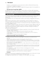 Предварительный просмотр 44 страницы Philips HP8540 User Manual