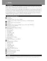 Preview for 18 page of Philips HP8550 User Manual