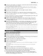 Preview for 35 page of Philips HP8550 User Manual