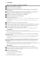 Preview for 36 page of Philips HP8550 User Manual