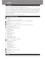 Preview for 110 page of Philips HP8550 User Manual