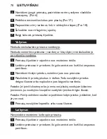 Preview for 70 page of Philips HP8650 User Manual