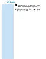 Preview for 6 page of Philips HQ 5401 User Manual