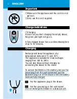 Предварительный просмотр 2 страницы Philips HQ 5801 User Manual