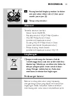 Preview for 31 page of Philips HQ 7615 User Manual