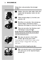 Предварительный просмотр 28 страницы Philips HQ 7815 User Manual