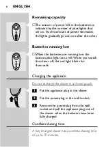 Preview for 4 page of Philips HQ 7870 User Manual