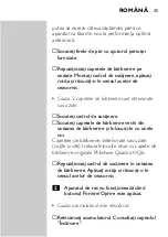 Preview for 33 page of Philips HQ 7870 User Manual