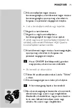Preview for 69 page of Philips HQ 7870 User Manual