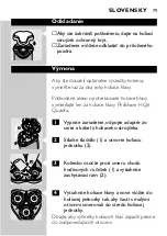 Preview for 77 page of Philips HQ 7870 User Manual