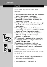 Preview for 114 page of Philips HQ 7870 User Manual