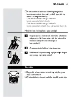 Предварительный просмотр 47 страницы Philips HQ 8445 User Manual