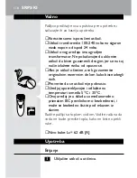 Предварительный просмотр 116 страницы Philips HQ 8445 User Manual